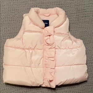 Baby Gap pink puffer vest